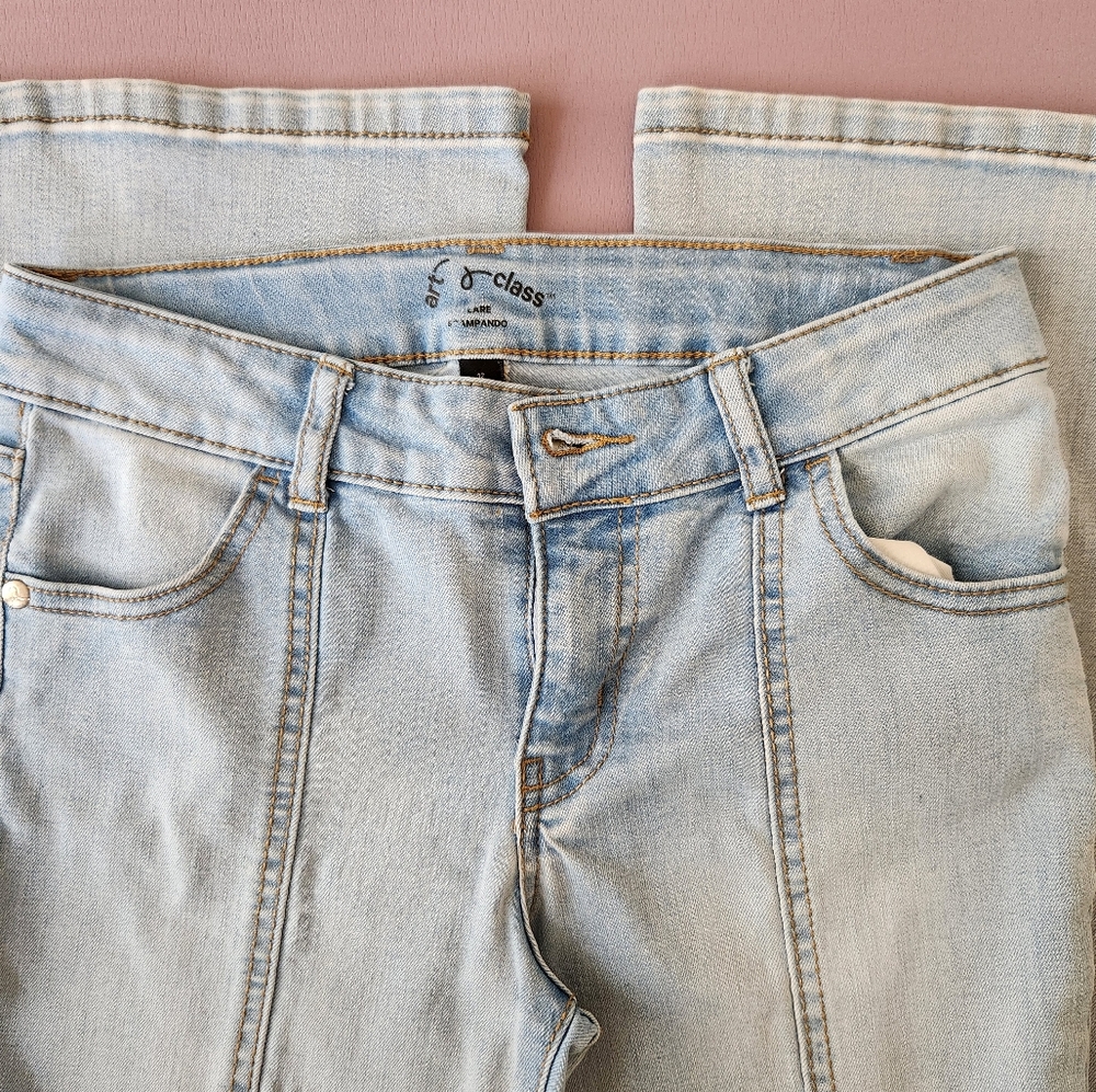 Art Class Light Blue Denim Flare Jeans
